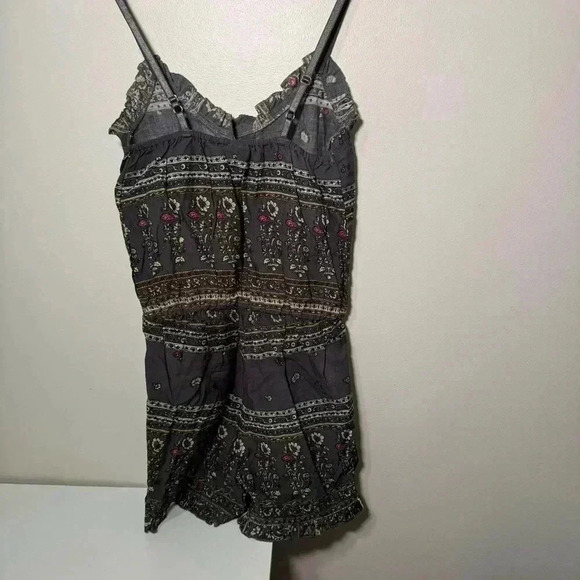 NWT BUFFALO BOHO PRINTED Y2K romper S - Picture 6 of 6